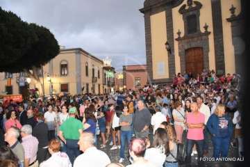Concierto de José Vélez en Guía de Gran Canaria (Foto TA)